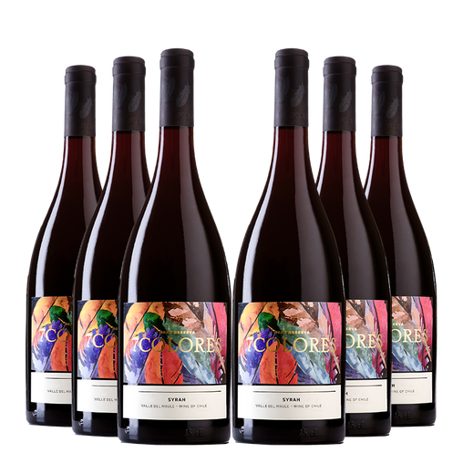 6 vinos 7Colores Gran Reserva Syrah 2020