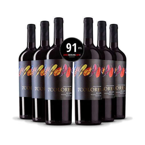 6 vinos 7Colores Single Vineyard 2019