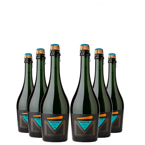 6 espumantes Morandé Brut K.O.