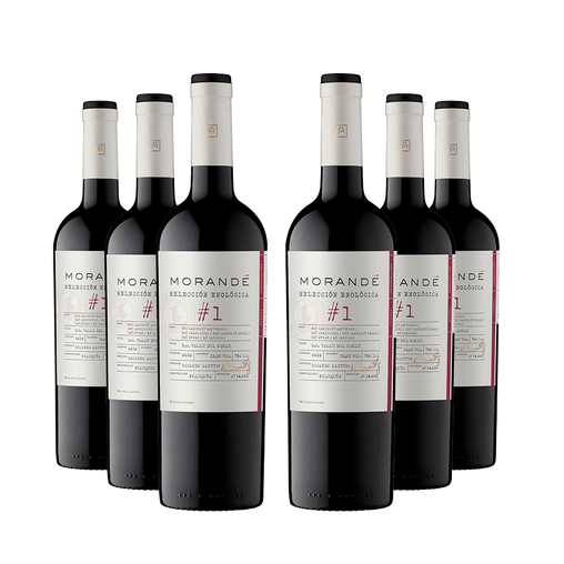 6 vinos Morandé Selección Enológica Red Blend 2019