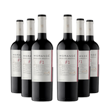 6 vinos Morandé Selección Enológica Red Blend 2019
