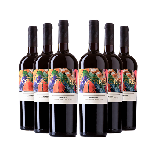 6 vinos 7Colores Gran Reserva Carmenere/ Viognier