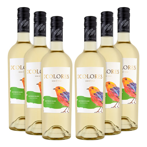 Caja 06 UN 7Colores Varietal Sauvignon blanc 2022