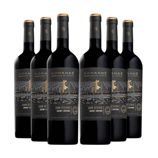 6 vinos Morandé Selección de Viñedos Gran Reserva Cabernet Sauvignon 2021