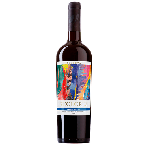 7Colores Reserva Merlot/ Malbec 2021