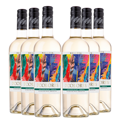 Pack  x6 7Colores Reserva Sauvignon blanc Torontel