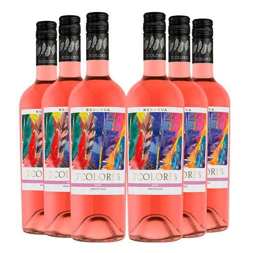 Pack 6x 7Colores Reserva Rose